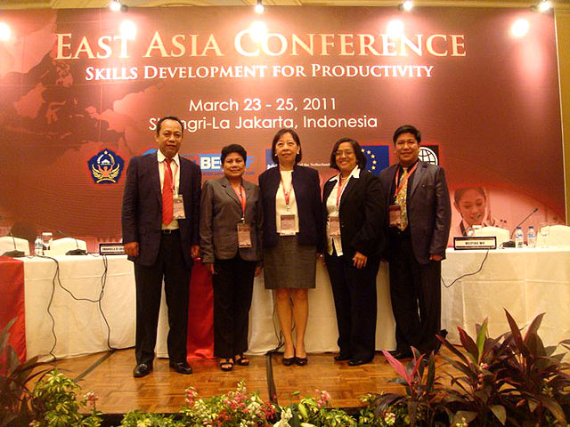 EAST ASIA CONFERENCE - SKILLS DEVELOPMENT FOR PRODUCTIVITY