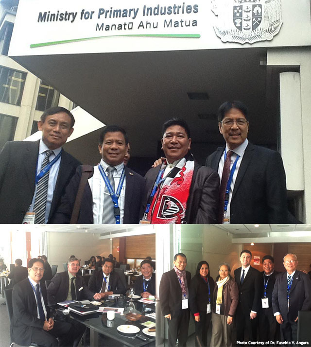 Dr. Angara and other SUC presidents in the Executive Course in Education Management and Leadership (ECEML) Foreign Academic Trip (FAT) in New Zealand  