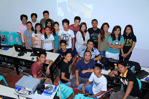 The participants on Film Appreciation and Film Making 