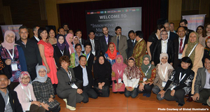 Pres. Eusebio V. Angara, Prof. Rufina I. Talavera and For. Ma. Cristina B. Canada posed  with other participants during the International Conference on Innovative Trends in Multidisciplinary Academic Research held in Istanbul Turkey last October 20-21, 2014